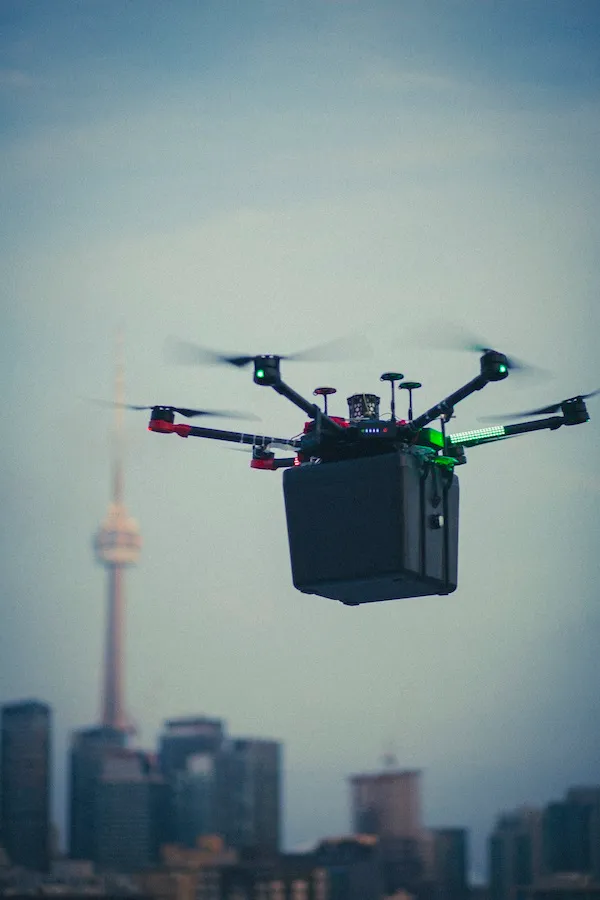 drone organ delivery in Canada