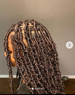 Short Butterfly Faux Locs