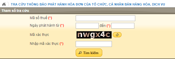 tra cứu tt hóa đơn