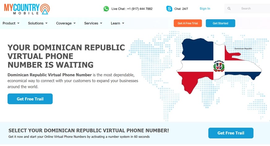 Mycountrymobile Dominican Republic Number