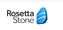 Rosetta Stone language learning platform logo.