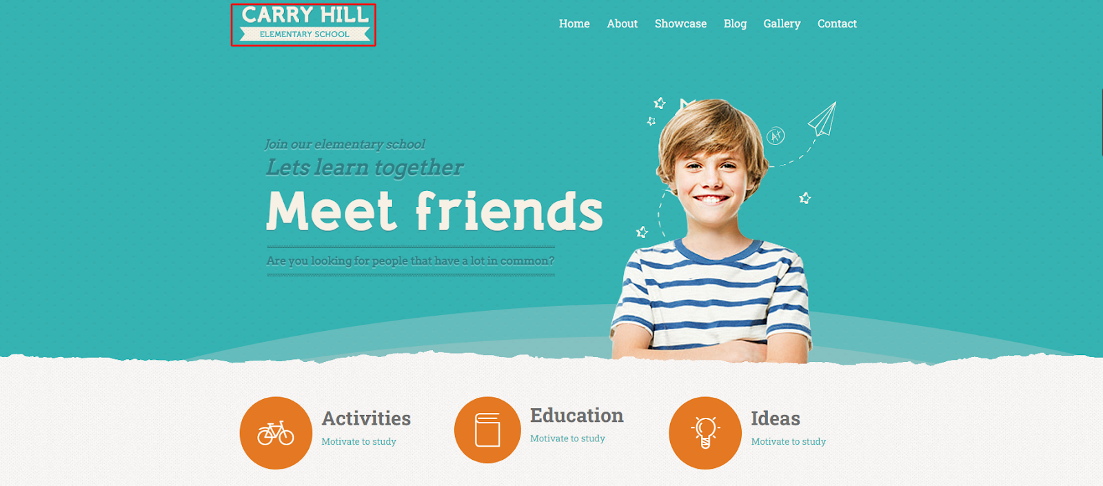 Carry Hill School - WordPress Theme