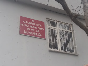 Mehmet Nezihi Özmen Mahallesi Muhtarlığı