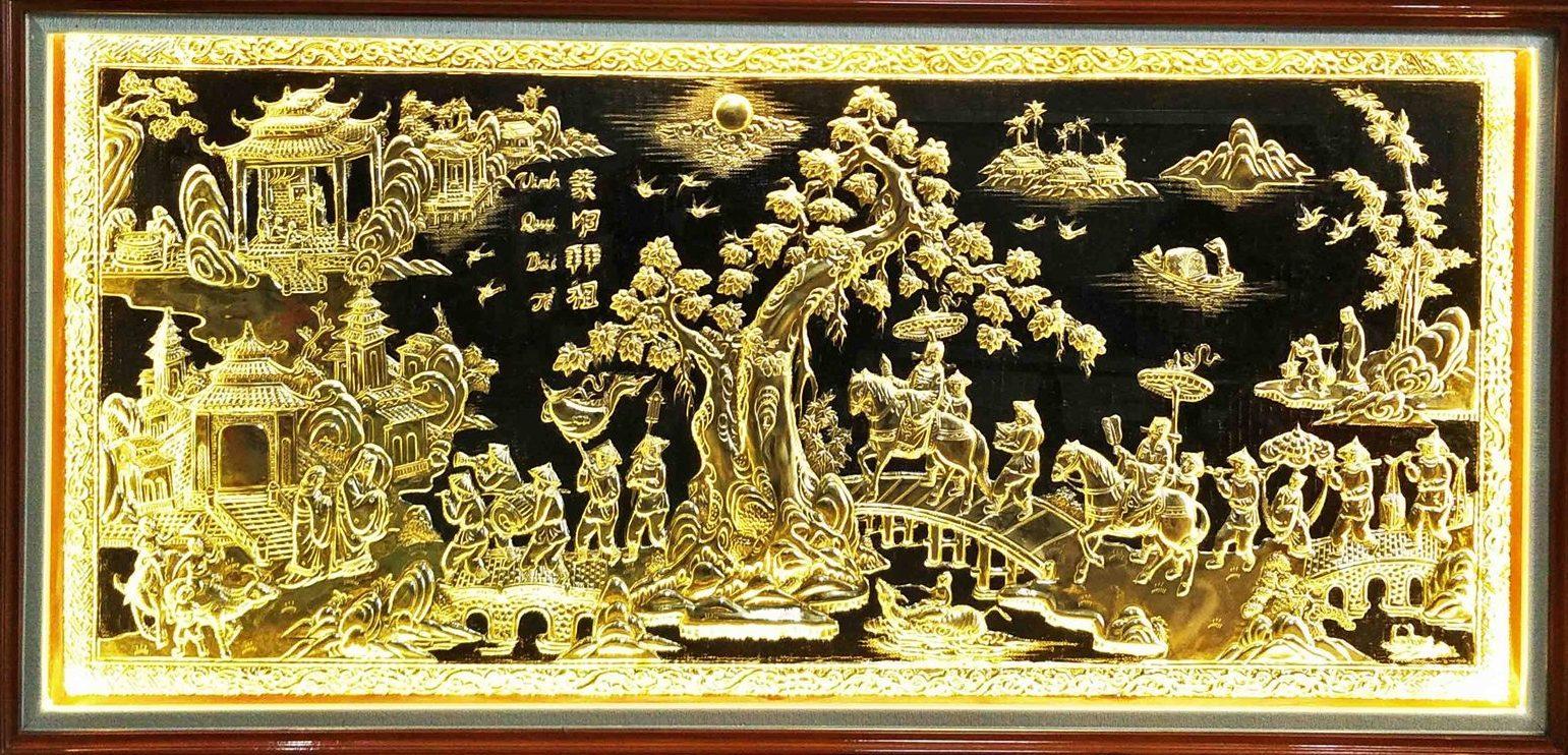 Nơi bán tranh vinh quy bái tổ bằng đồng tại Hà Nội