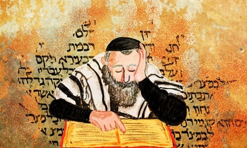 Like this tired rabbi, Max and Noora will deeply engage with the Jewish sacred texts to develop our queer/feminist retelling of the Megillah/Book of Esther/Purim story.
