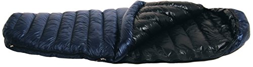 Western Mountaineering TerraLite 25 Degree Sleeping Bag Navy Blue 6FT / Left Zip