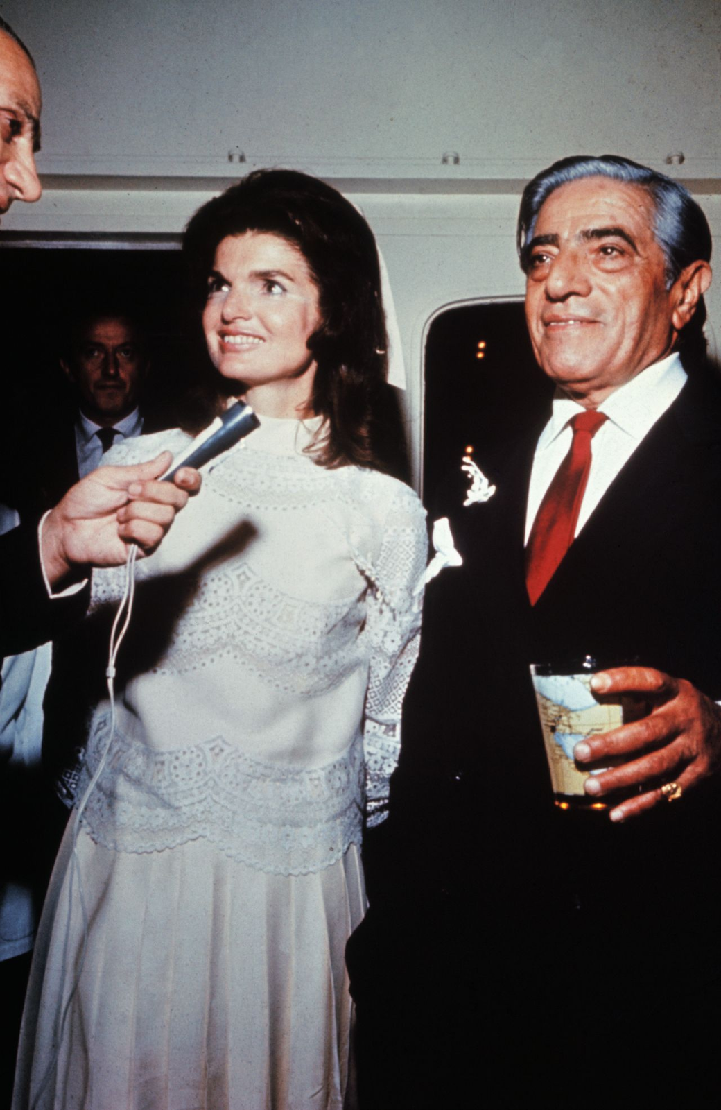 Valentino and Jacklyn Kennedy Onassis