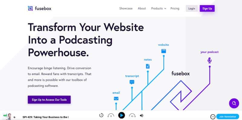 FuseBox - powerful podcast player and editor