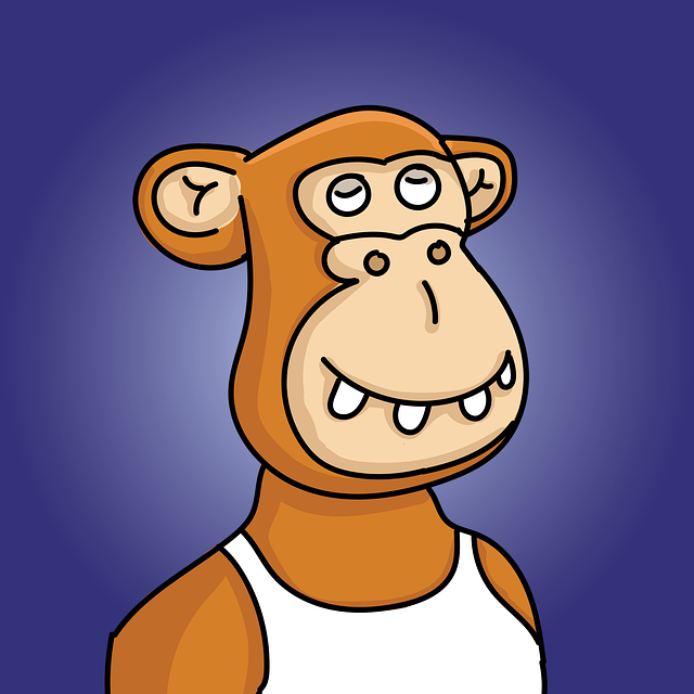 ape, primate, art, original artwork