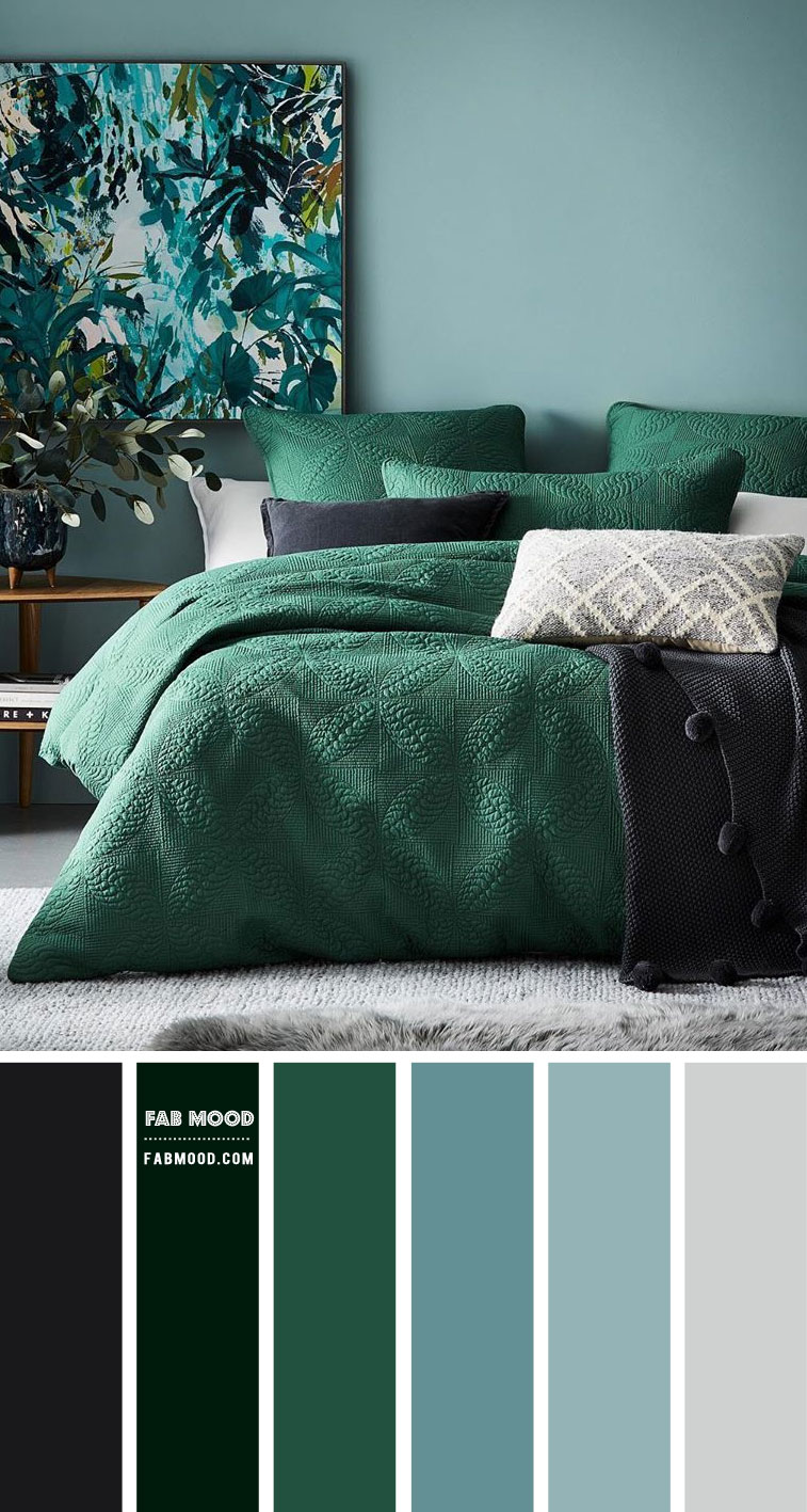 Green Bedroom Color Schemes