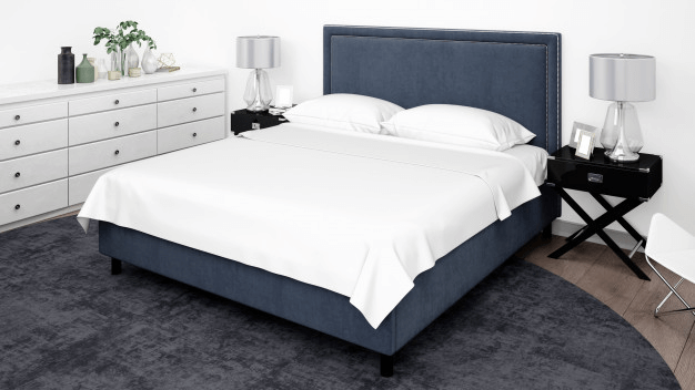  Mẫu giường có gam màu xanh dương dành cho người mệnh Mộc