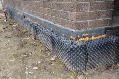 exterior basement waterproofing costs membrane barrier custom built michigan