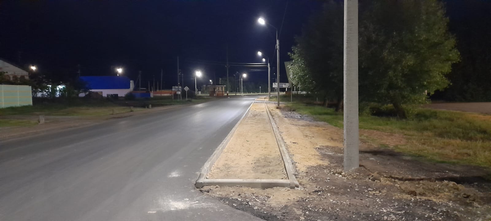 ПЗС помог с организацией освещения автодороги в Брянской области