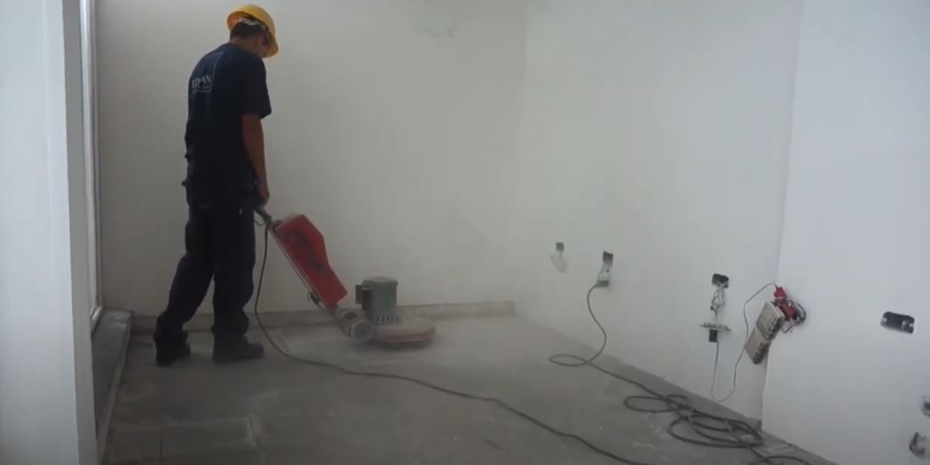Floor Surface Preparation for Resifan Application