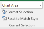 Select the area to customize