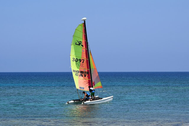 Colonie de vacances voile