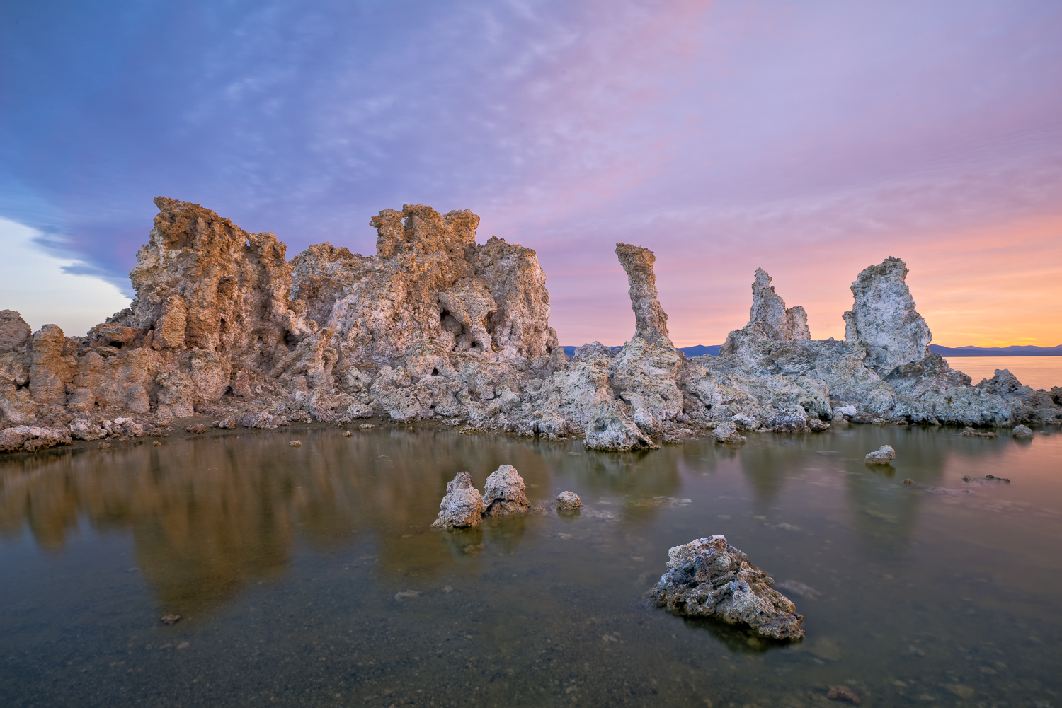 Sunrise over Mono Lake