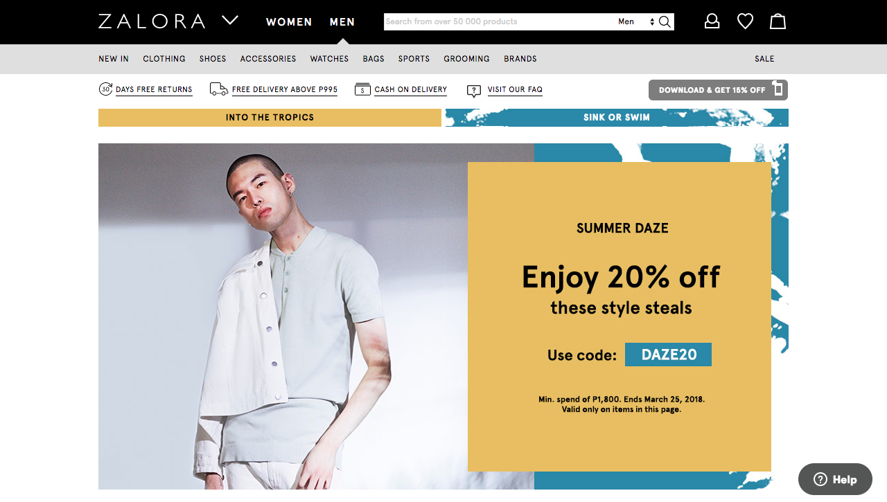 Zalora Promo Code, Credit Card Promos 