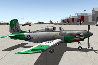[X-Plane10] - Beechcraft T34C Mentor-4473 