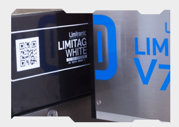 Limitronic V7 White - Marking and Coding on Dark Packaging