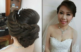Jessica's Makeup Zone crown braid layer