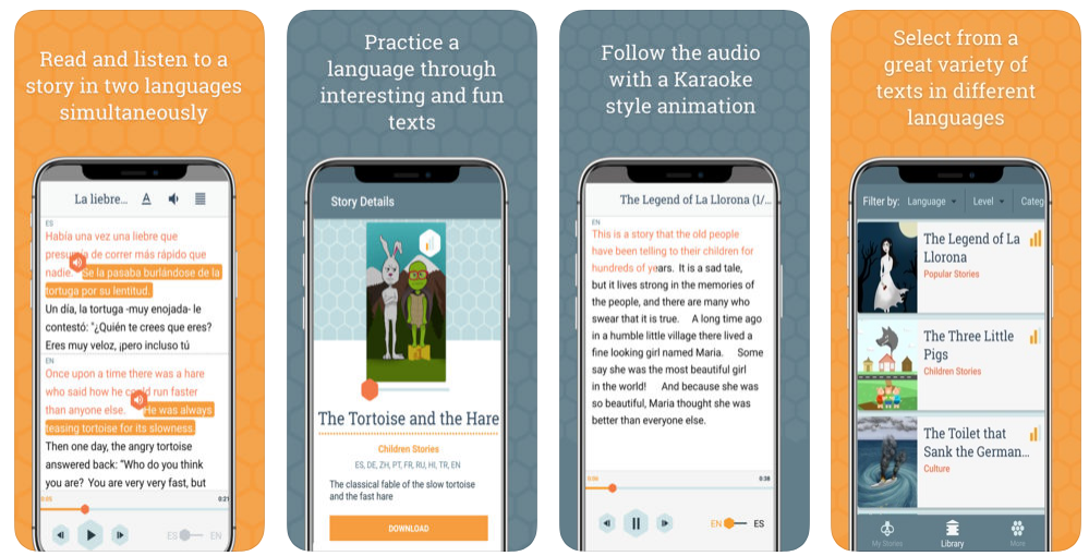 Language-learning app Beelinguapp focuses on songs and stories - Rest of  World