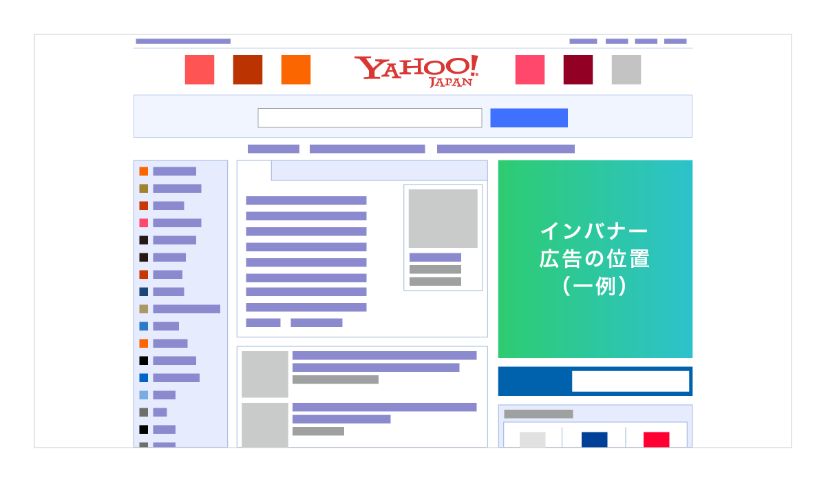 インバナー広告のイメージ