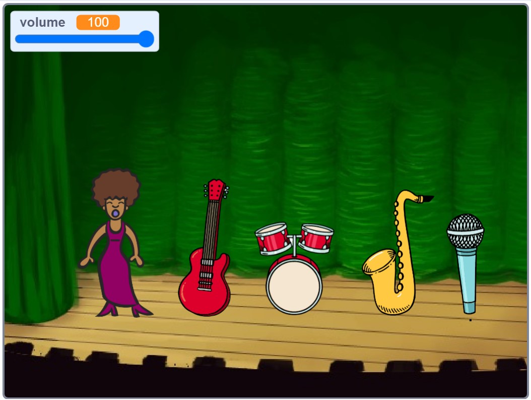 Scratch Project Idea, musical band