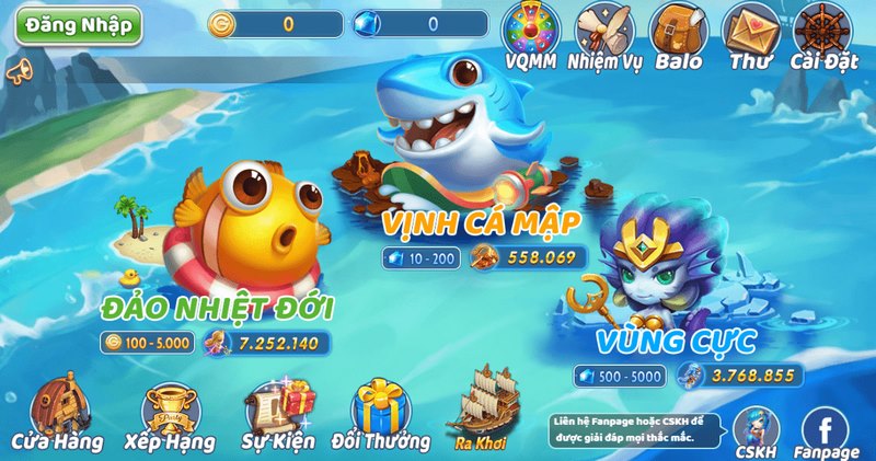 game bắn cá nổ hũ đổi thưởng