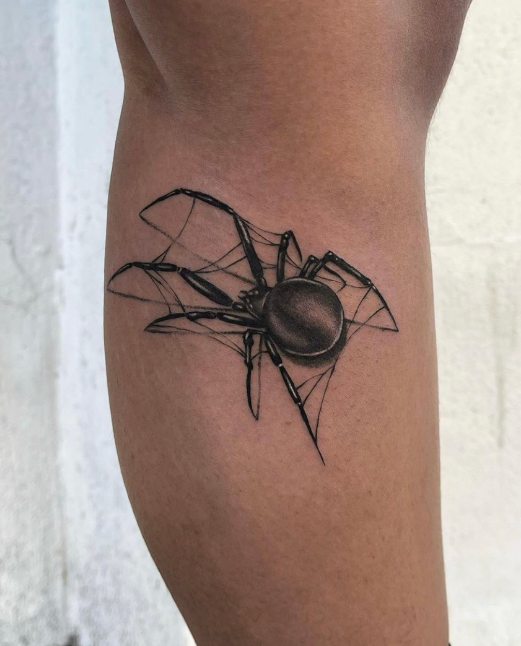 Dope Spider Tattoo