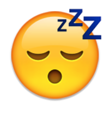 Resultat d'imatges per a "emoticono dormir"