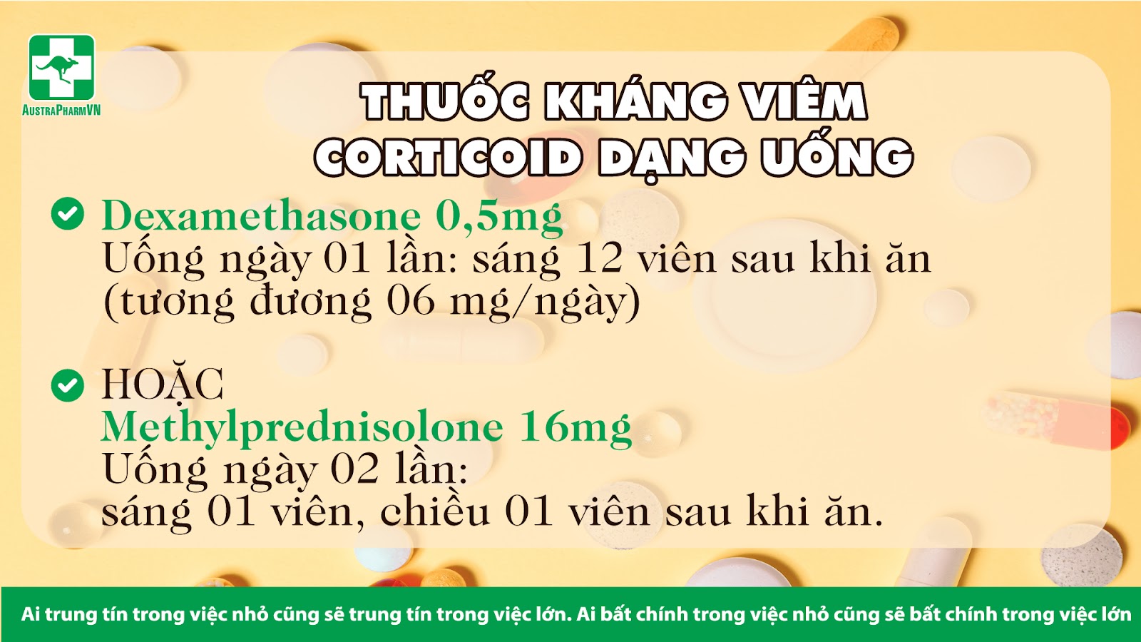 DÙNG THUỐC CORTICOID LÚC NÀO KHI NHIỄM COVID-19?