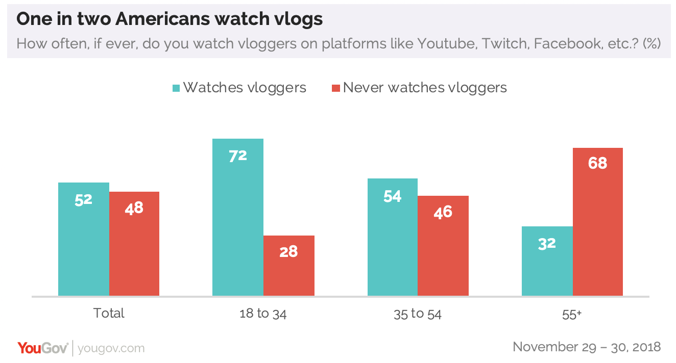 vlog demographics