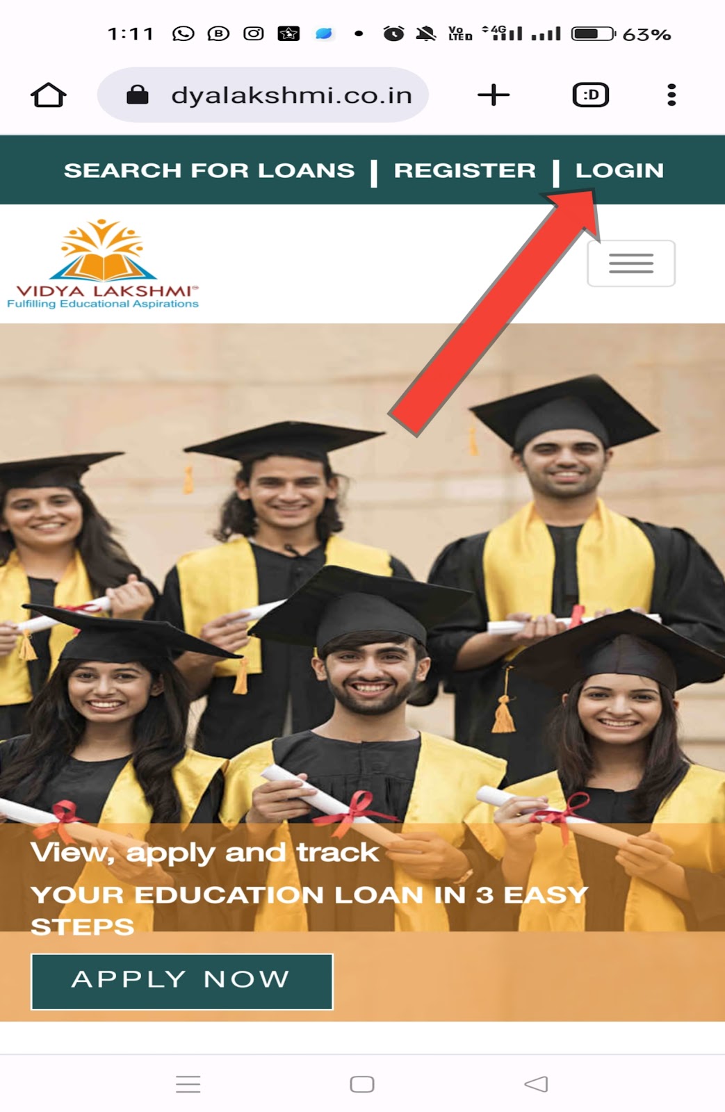 PM Vidya Lakshmi Education Loan