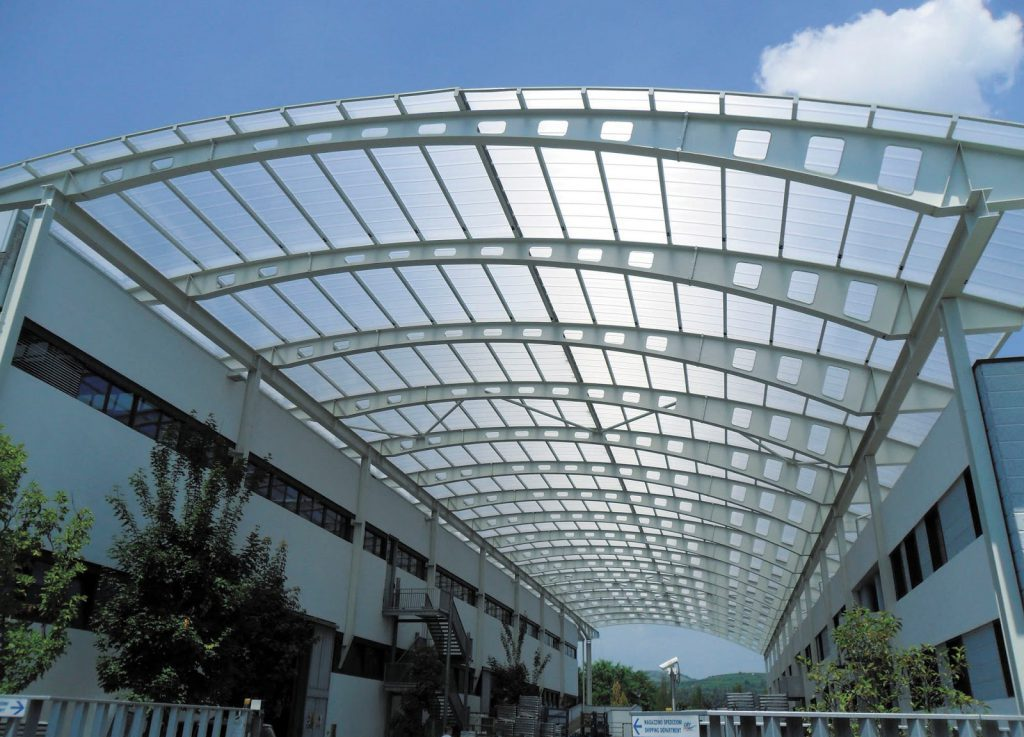 Tấm lợp lấy sáng trong nông nghiệp Composite 
