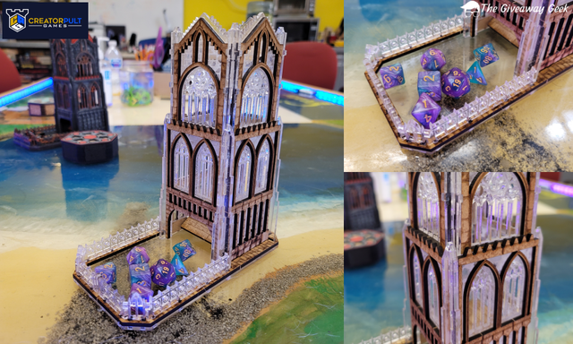 Complex 3D Printed Dice Tower