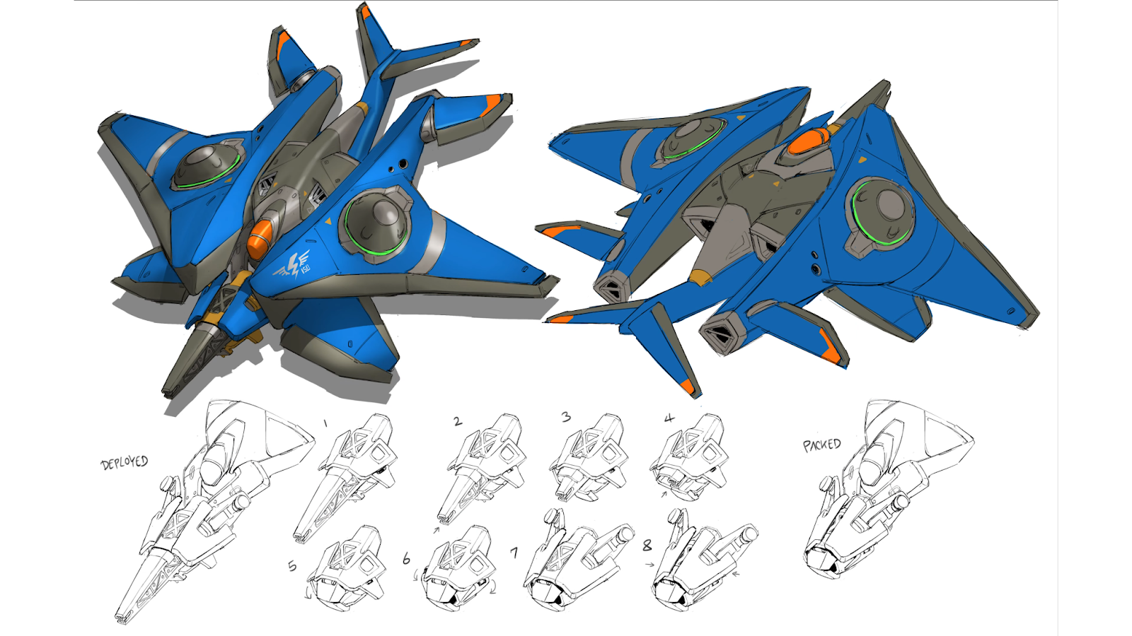 Stormgate Resistance Gigamech Concept Art