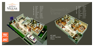 Jb serene villas floor plans
