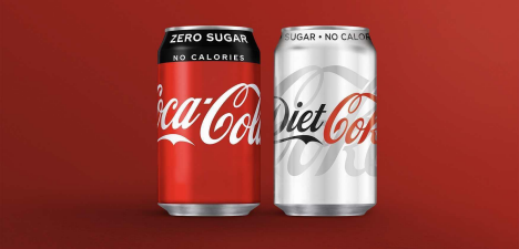 Canettes Coca-cola