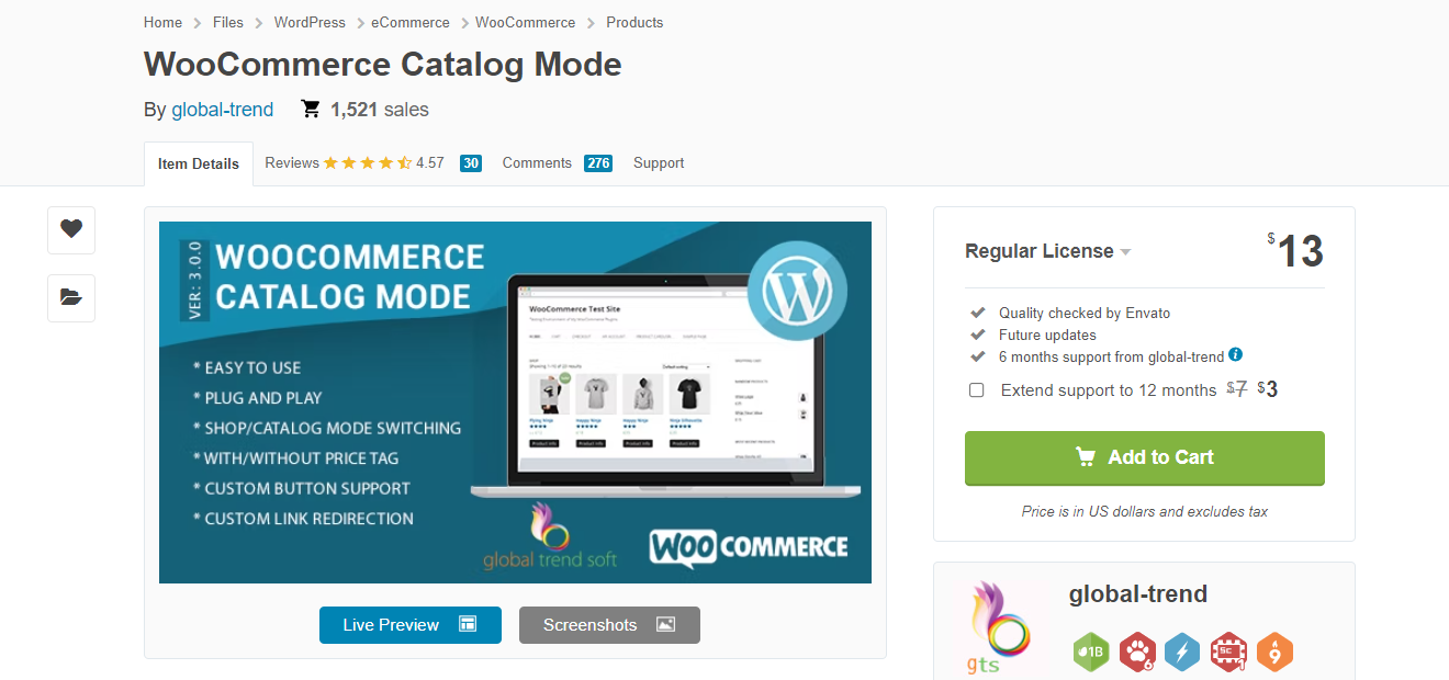 woocommerce catalog mode plugin