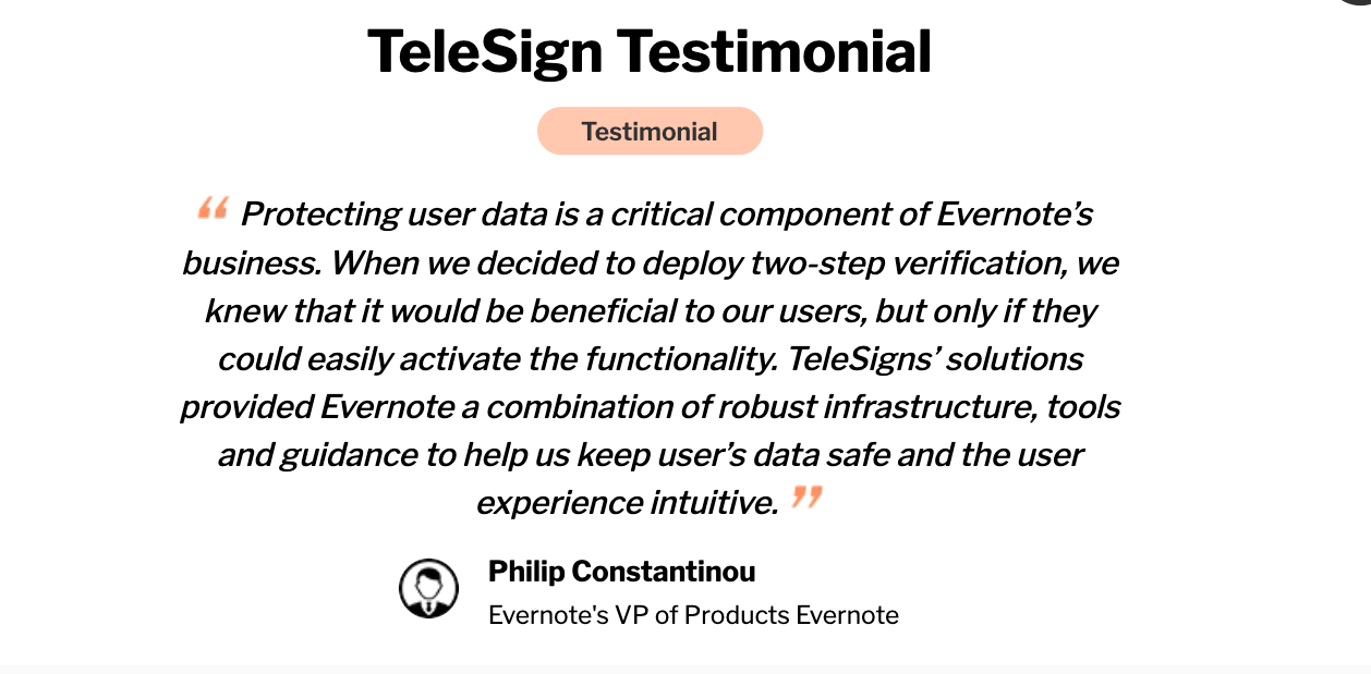 Best SMS API providers | TeleSign customer reviews