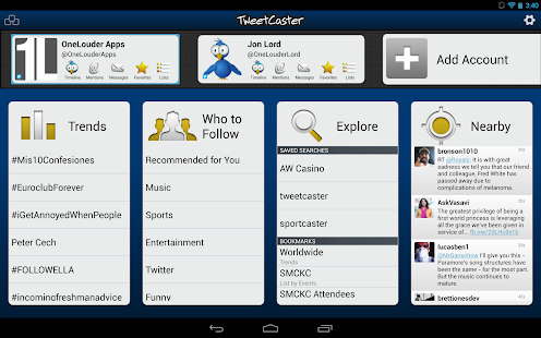 Download TweetCaster Pro for Twitter apk