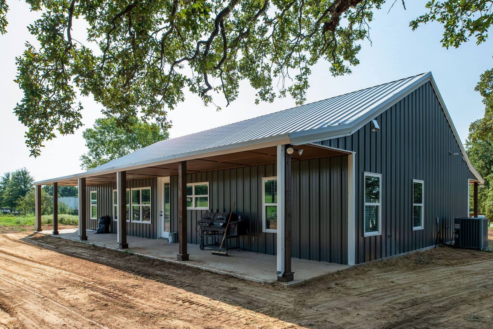 barndominium in oklahoma exterior