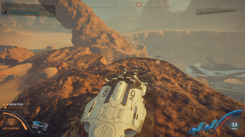 Mass Effect: Andromeda Nomad Guide - Climbing Terrain