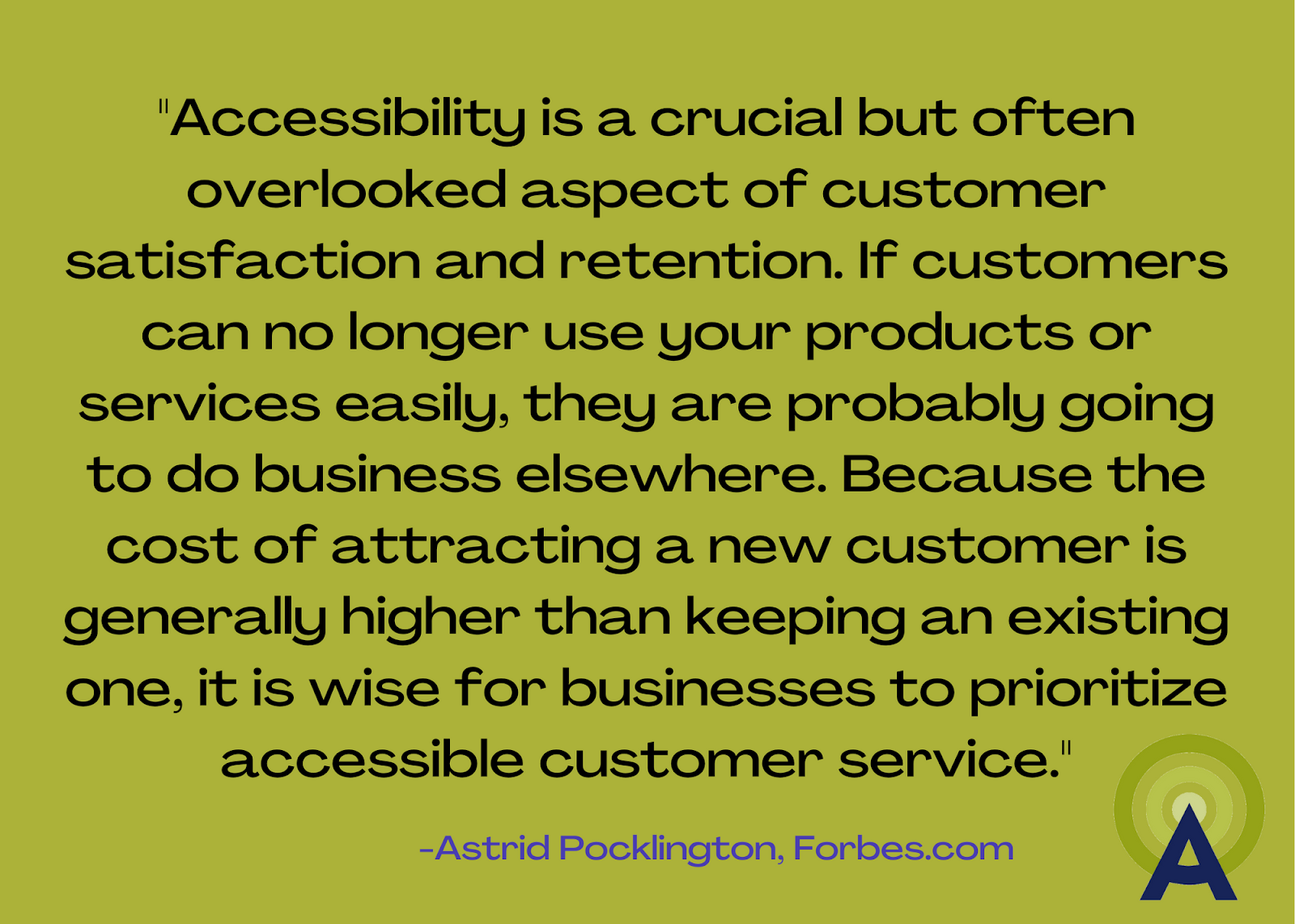 Astrid Pocklington Quote from Forbes