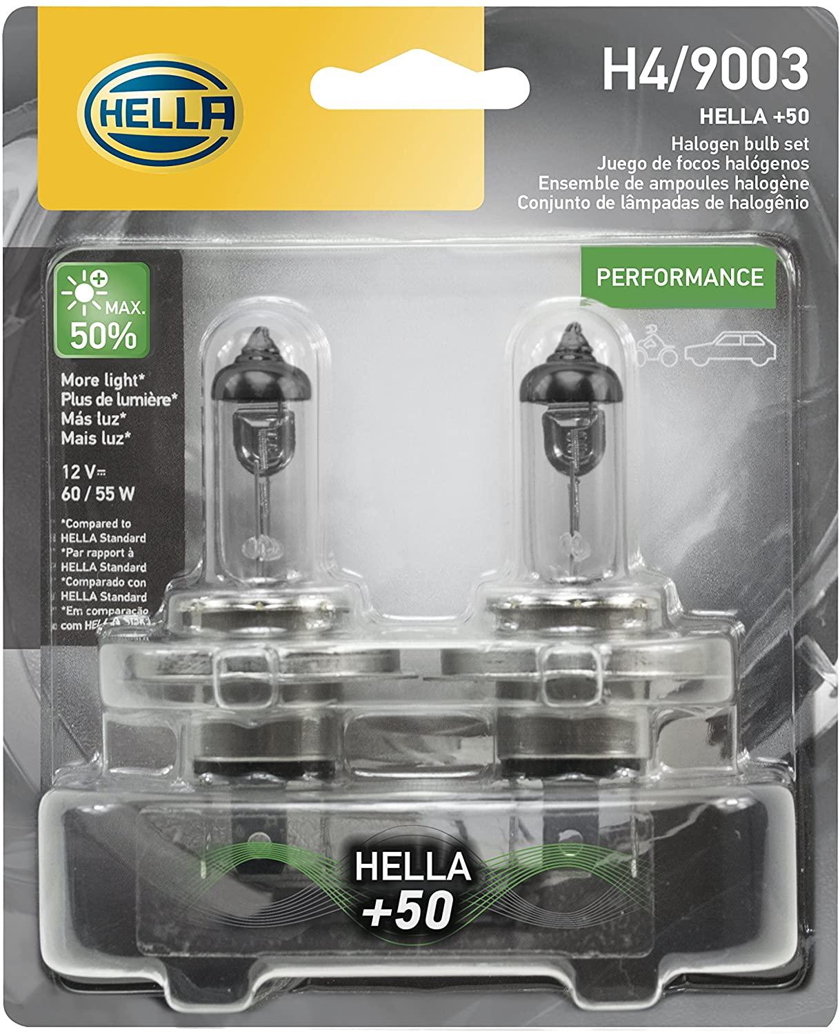 Hella H4 Halogen Headlight Bulb