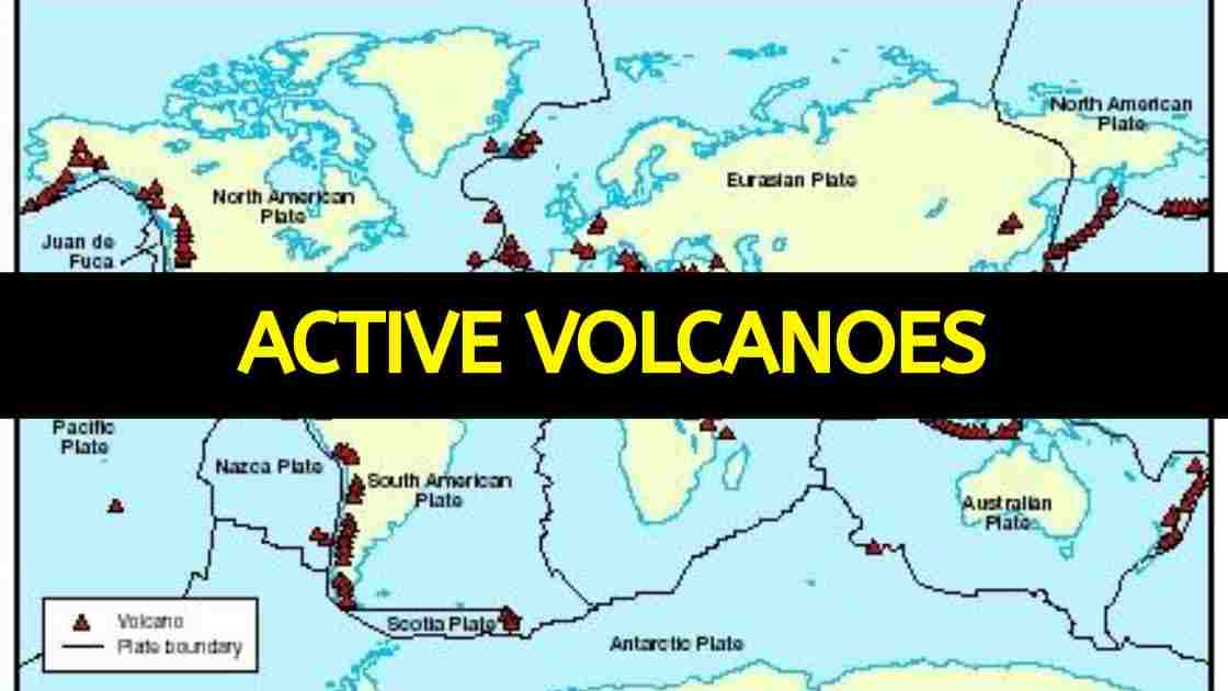 Most Active Volcanoes List for UPSC NCERT Notes Military Choice