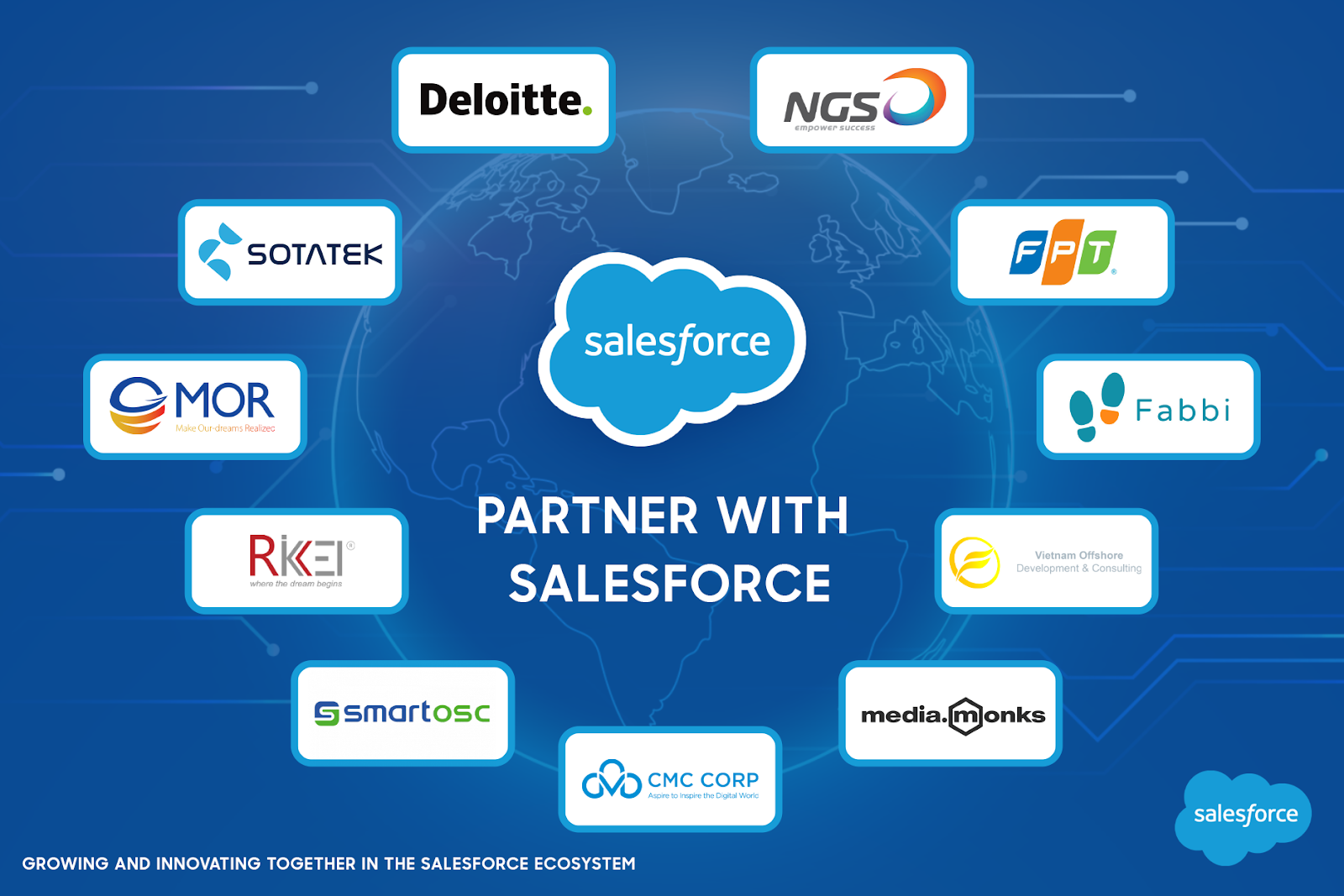 Salesforce’s partners in Vietnam