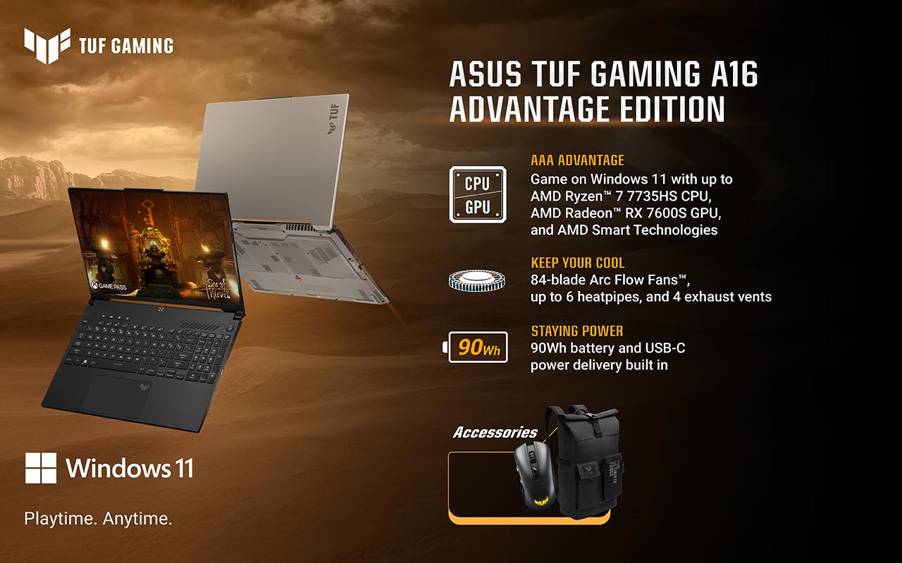 ASUS TUF Gaming A16 Advantage Edition
