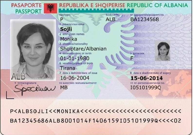 Ηλεκτρονική ταυτότητα Αλβανίας